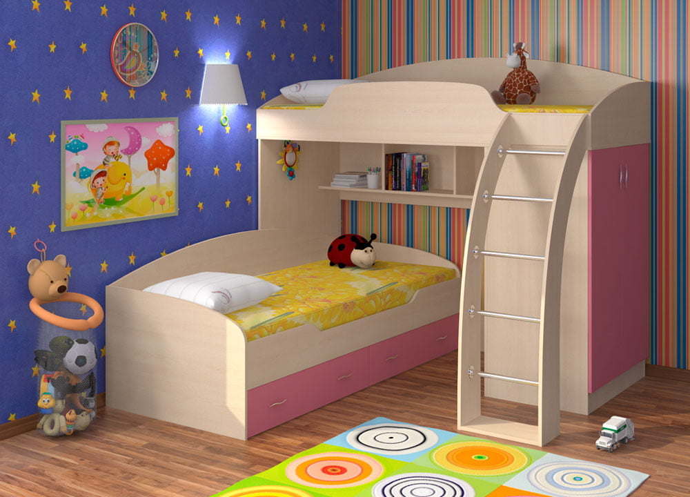 Детская кровать-чердак Соня 1 (верхняя)