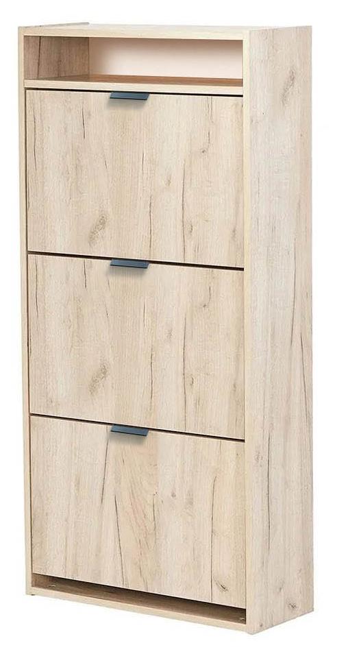 Обувница Вентал К-3 Дуб Крафт серый