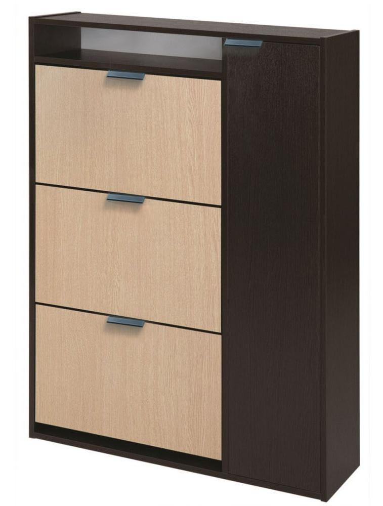 Обувница Вентал ШК-3 венге/беленый дуб