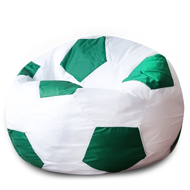 Кресло Мяч Бело-Зеленый Оксфорд