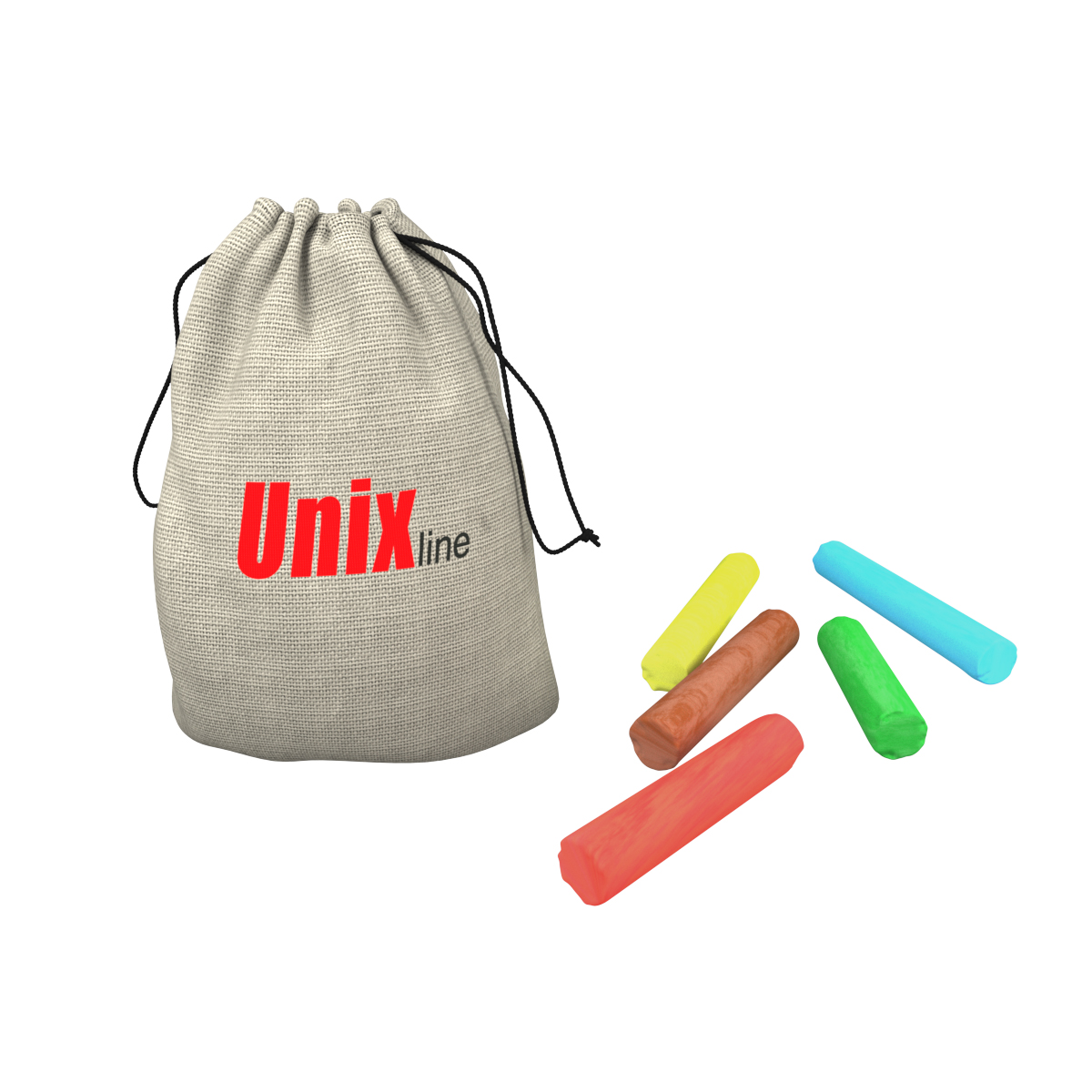 Мелки для рисования на батуте UNIX line (5шт.)
