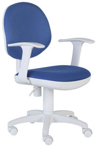 Детское кресло Б06 W синий