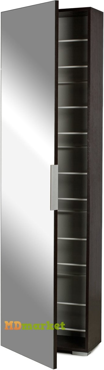 Шкаф для обуви Vental Орлеан Венге с зеркалом