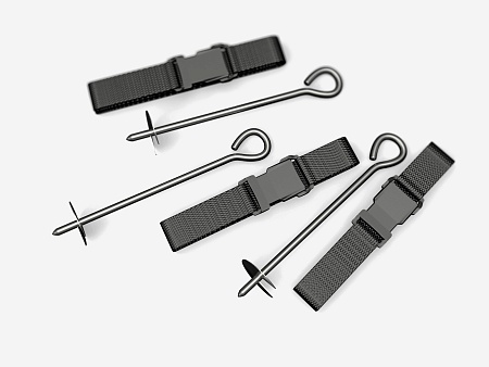 картинка Батут UNIX line Black&Brown 10 ft / 244 см (outside)