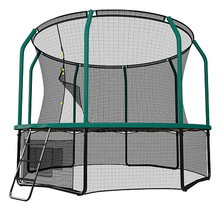 картинка Батут UNIX line SUPREME GAME 8 ft / 244 см (green)