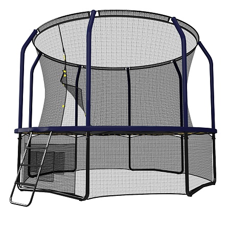 фото Батут UNIX line SUPREME GAME 8 ft / 244 см (blue) картинка Батут UNIX line SUPREME GAME 8 ft / 244 см (blue)