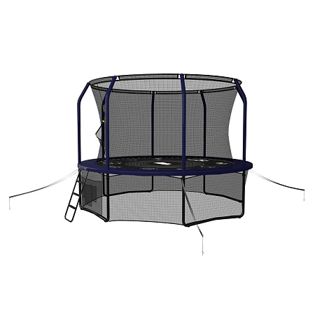 фото Батут UNIX line SUPREME GAME 8 ft / 244 см (blue) картинка Батут UNIX line SUPREME GAME 8 ft / 244 см (blue)