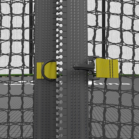 картинка Батут UNIX line Simple 12 ft / 366 см Color (inside)