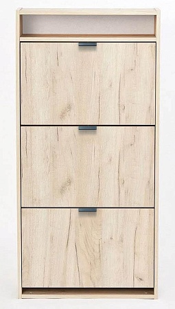 Обувница Вентал К-3 Дуб Крафт серый