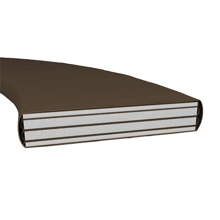 картинка Батут UNIX line Black&Brown 10 ft / 244 см (outside)