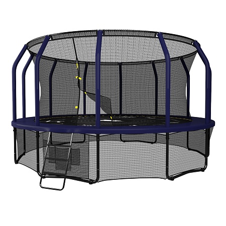картинка Батут UNIX line SUPREME GAME 16 ft / 488 см (blue)
