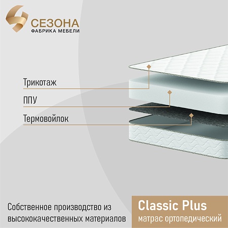 фото Матрас ортопедический Classic plus 120х190