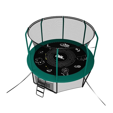 фото Батут UNIX line SUPREME GAME 10 ft / 305 см (green) картинка Батут UNIX line SUPREME GAME 10 ft / 305 см (green)