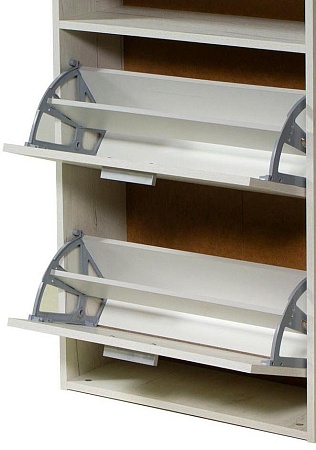 Обувница Vental К-2 дуб крафт серый