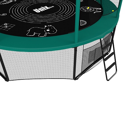 фото Батут UNIX line SUPREME GAME 10 ft / 305 см (green) картинка Батут UNIX line SUPREME GAME 10 ft / 305 см (green)
