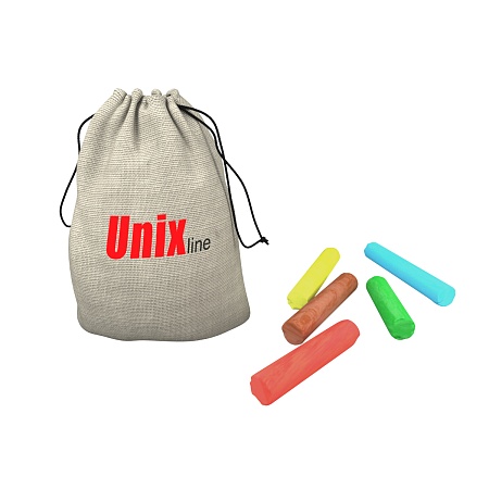 картинка Мелки для рисования на батуте UNIX line (5шт.)