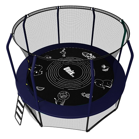 картинка Батут UNIX line SUPREME GAME 10 ft / 305 см (blue)