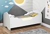 Кровать с бортиком Малышка №5 70х140 Белый